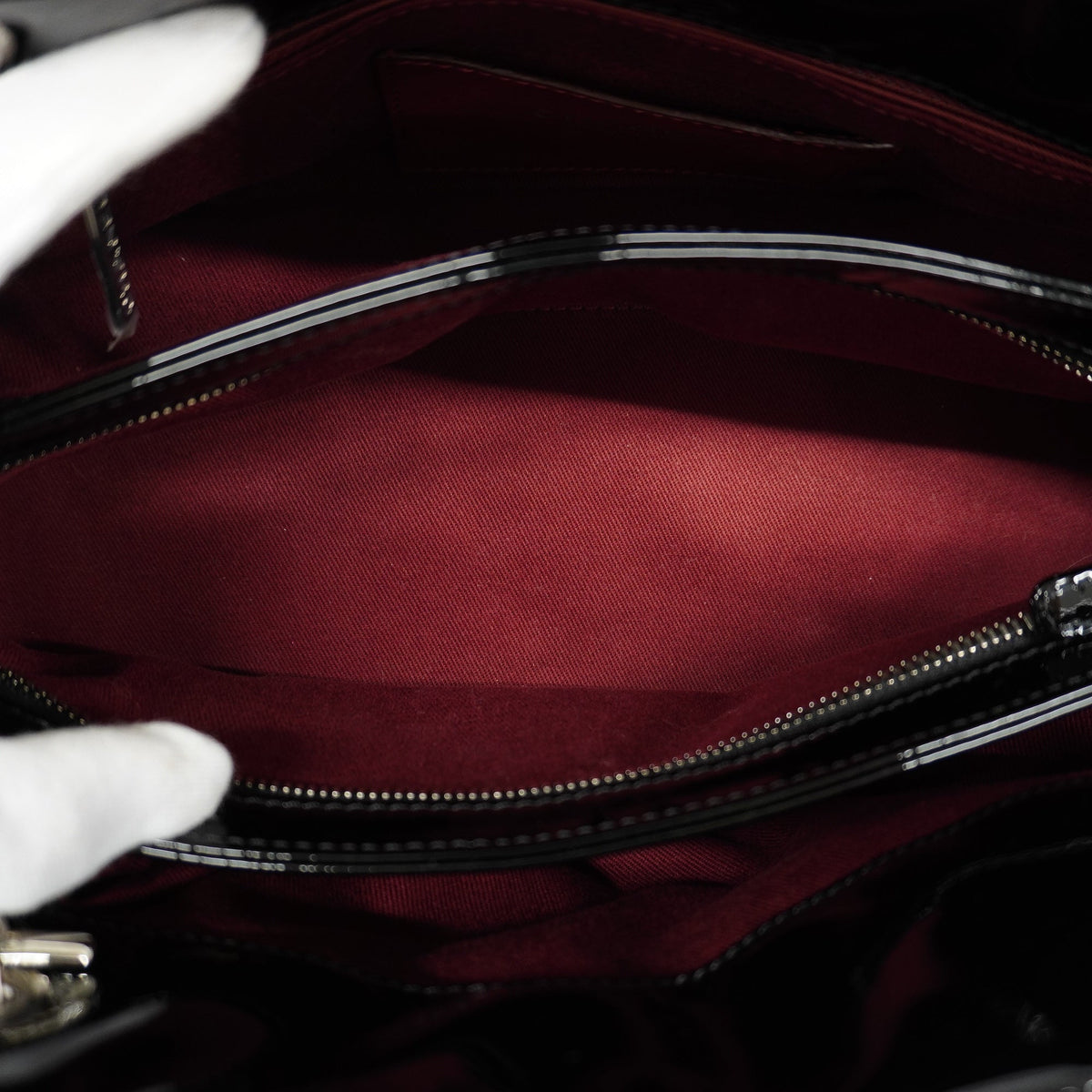 CHANEL Matelasse Shoulder Bag Chain Shoulder Women's Patent Leather Black