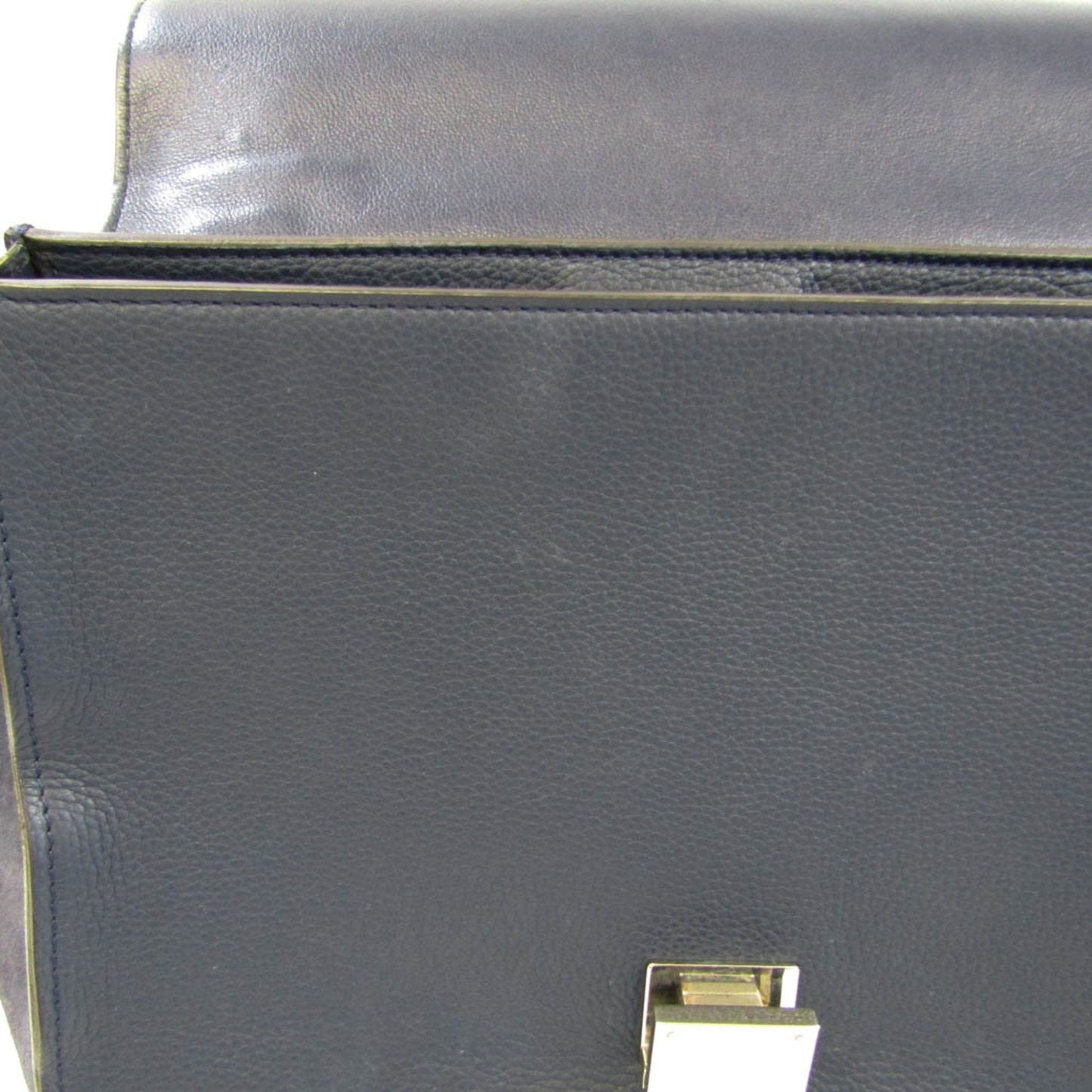 Celine Trapeze 169543 Women's Leather Handbag,Shoulder Bag Navy