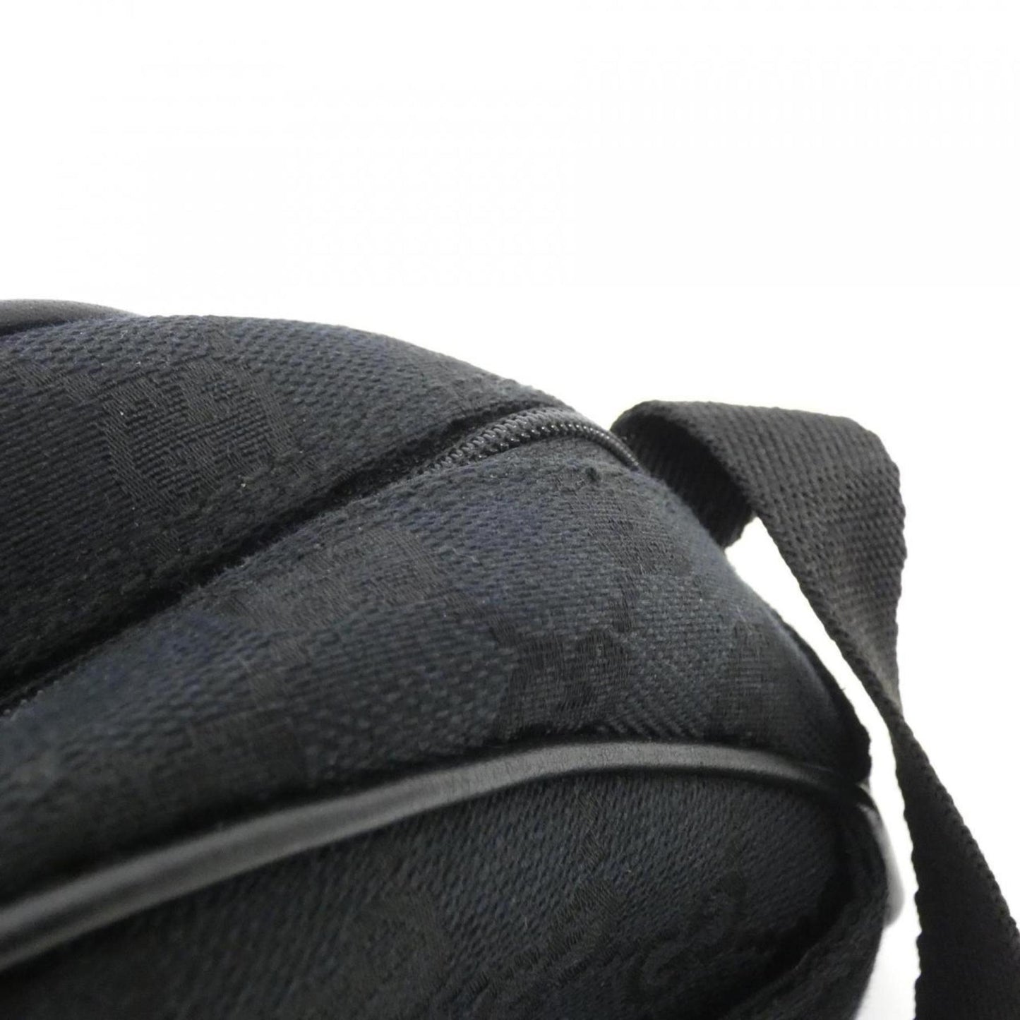 Gucci Black Gg Canvas Handbag