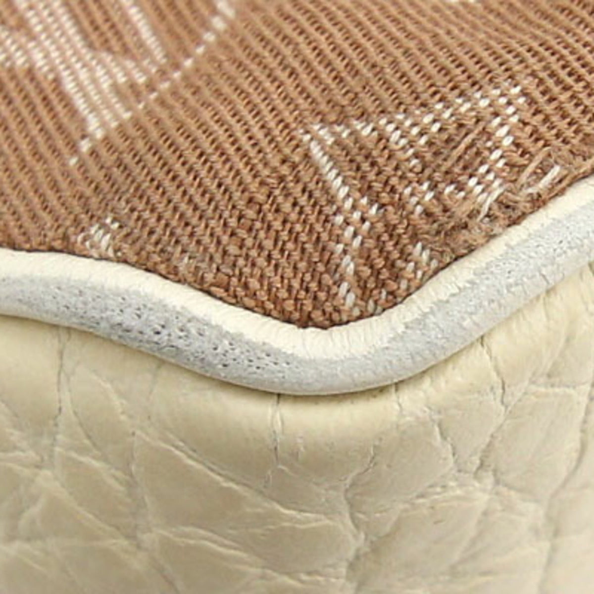 Louis Vuitton Handbag Monogram Mini Run Trapeze PM M40059 Camel Canvas Leather Ladies