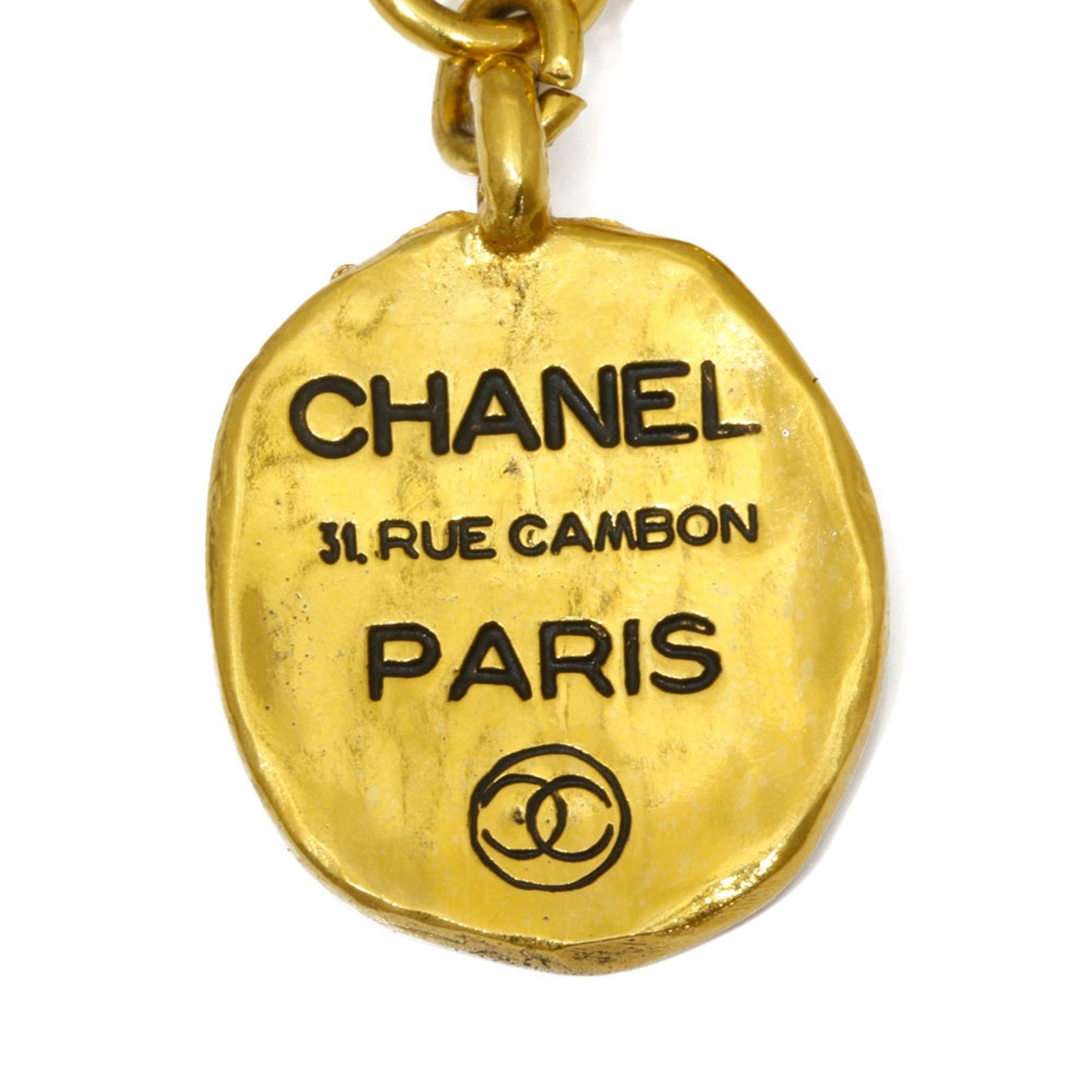 Chanel Bracelet Coco Mark Charm Gold Ladies Metal Accessory