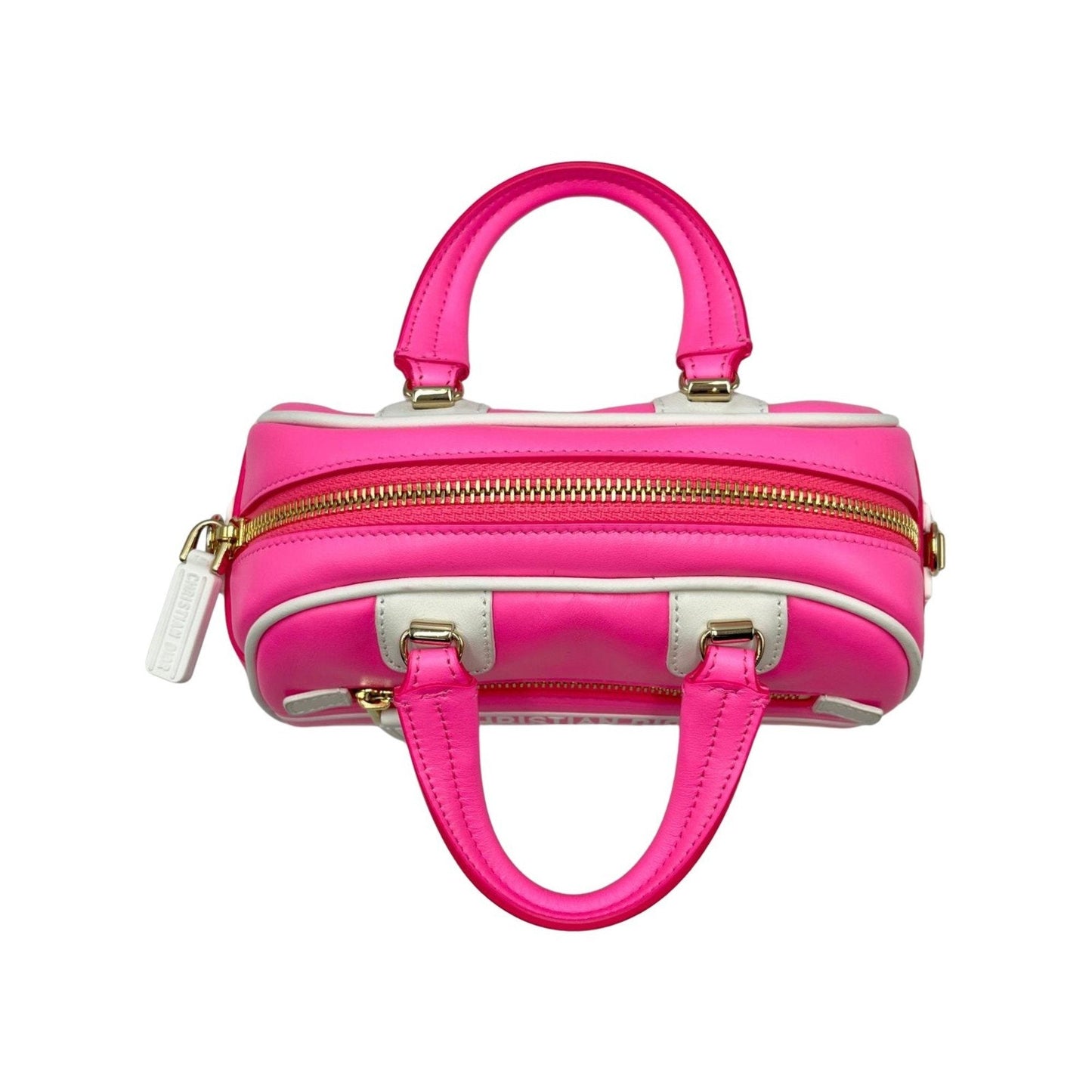 Christian Dior Pink Leather Handbag ()