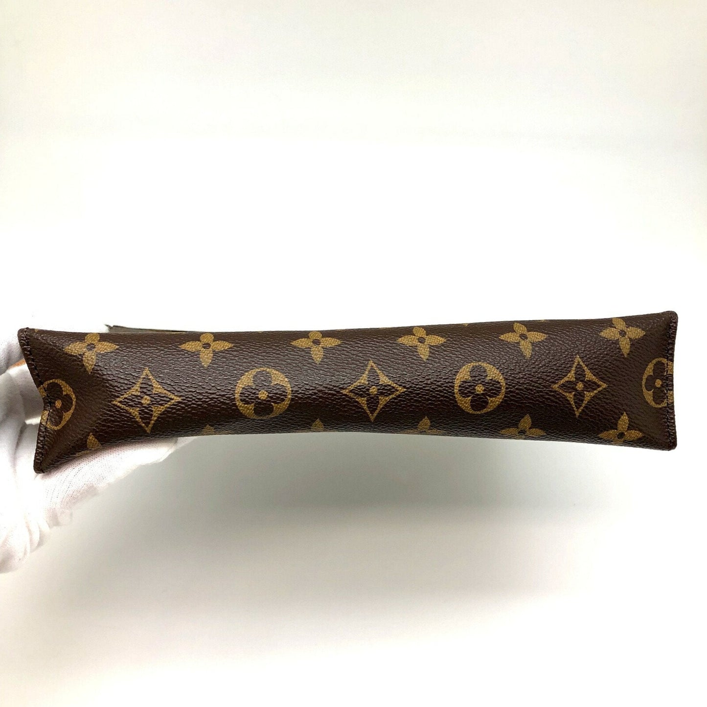 LOUIS VUITTON Posh Toilette 26 M47542 Brown Gold Hardware Pouch Monogram Women's Second Bag
