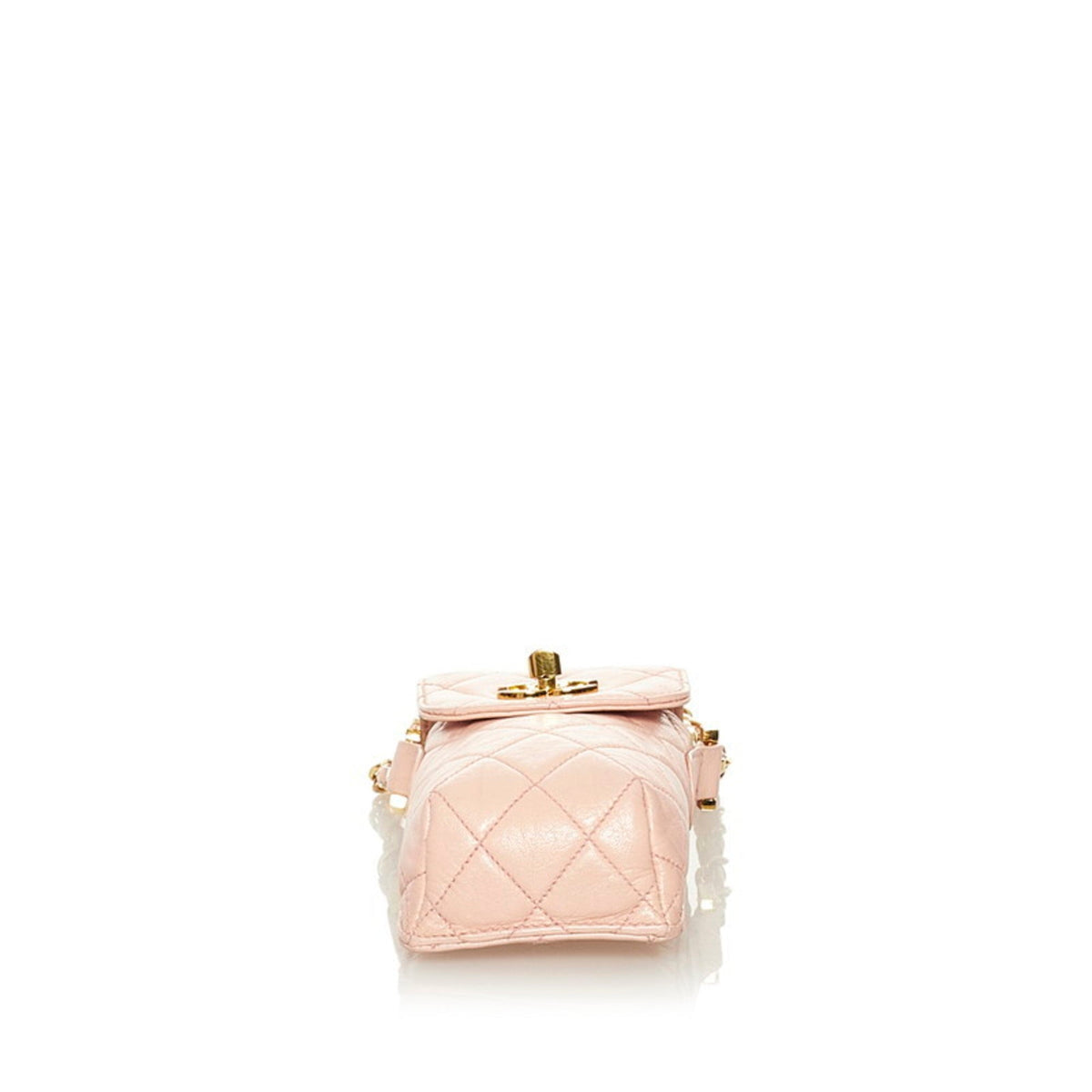 Chanel matelasse chain shoulder bag pink leather ladies CHANEL
