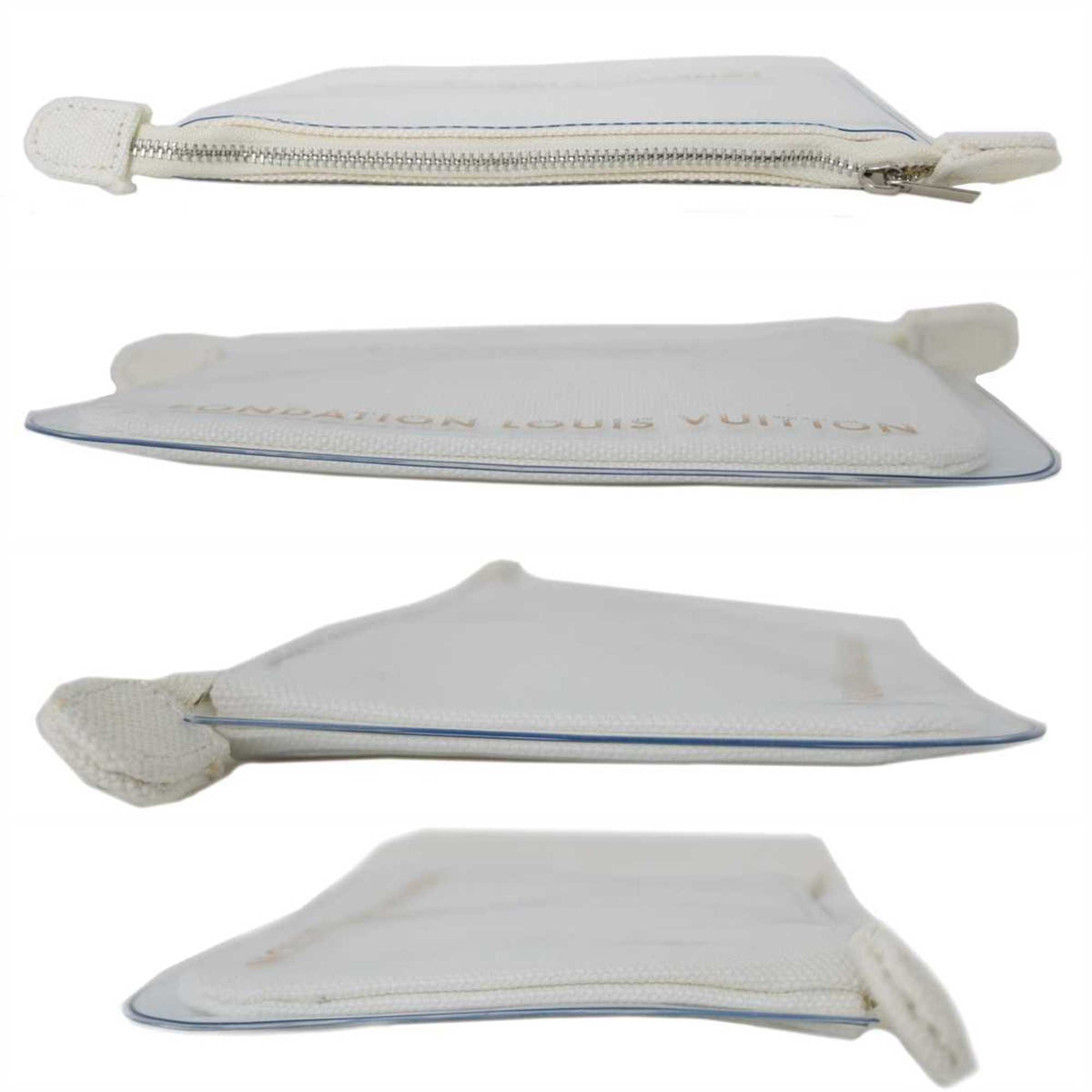 Louis Vuitton Foundation Museum Limited Edition Pouch White