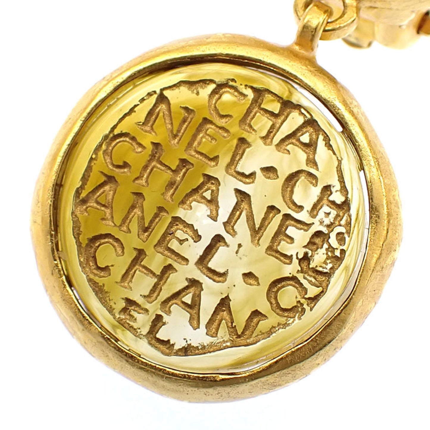 Chanel earrings ladies GP 99A