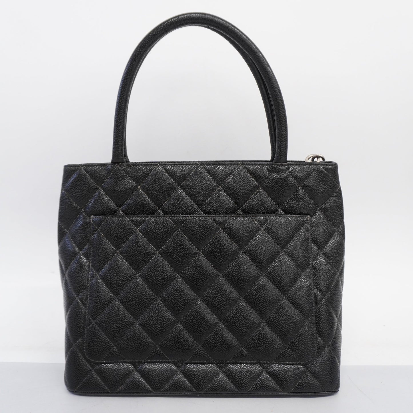 CHANEL Reprint Tote Women's Leather Tote Bag Black