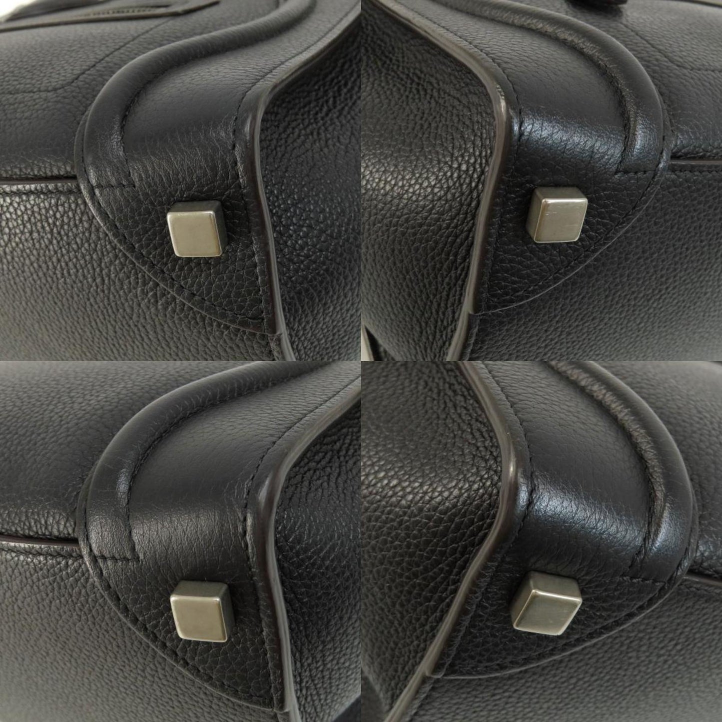 Celine Luggage Micro Handbag Calf Women's