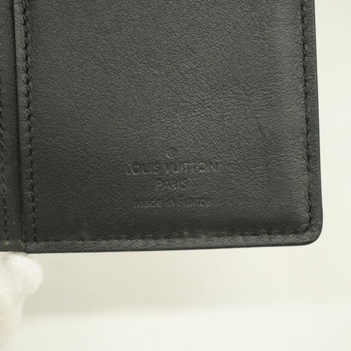 Louis VuittonAuth Damier Infini Portofeuil Blaza N63010 Men's Long Wallet