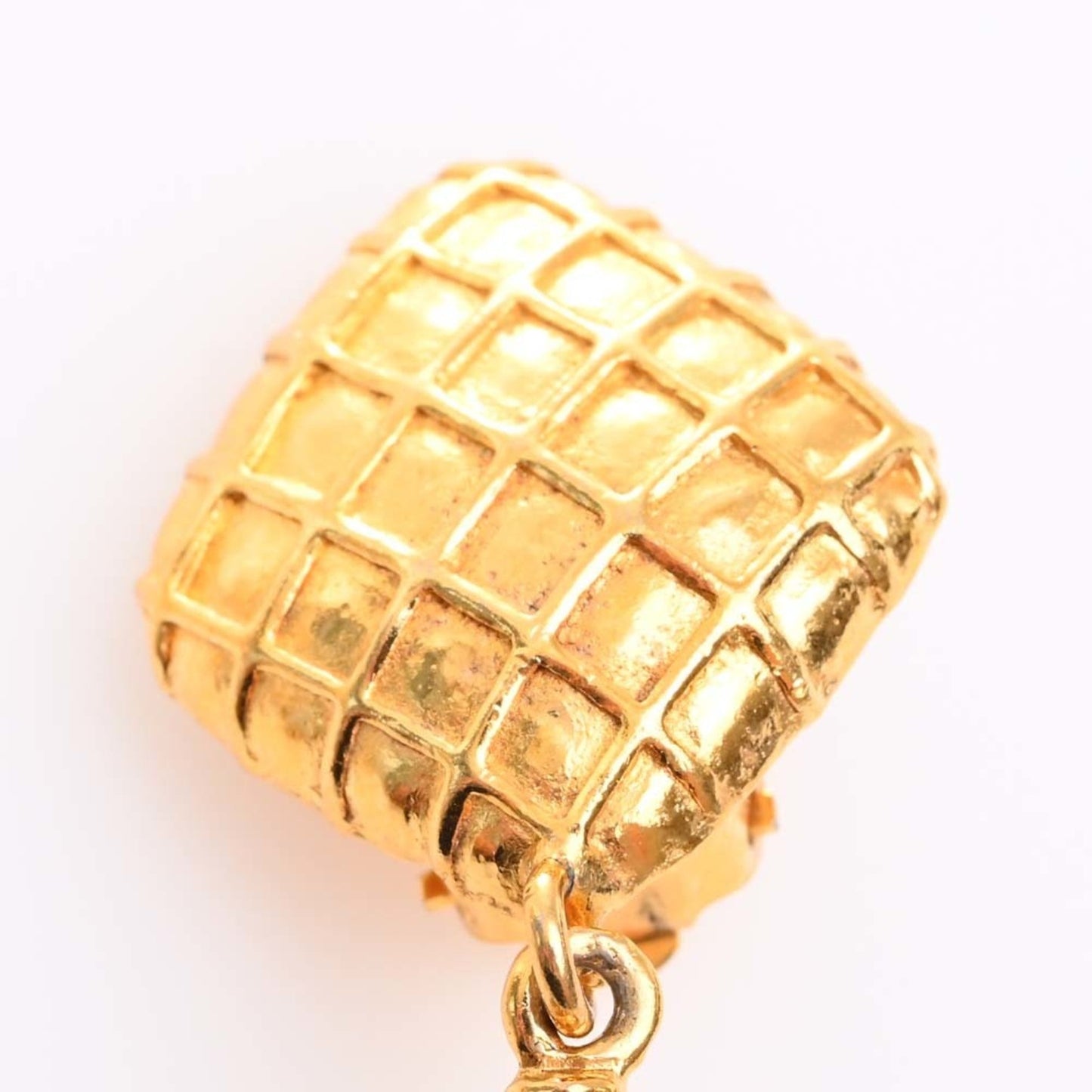 CHANEL Coco earrings gold ladies