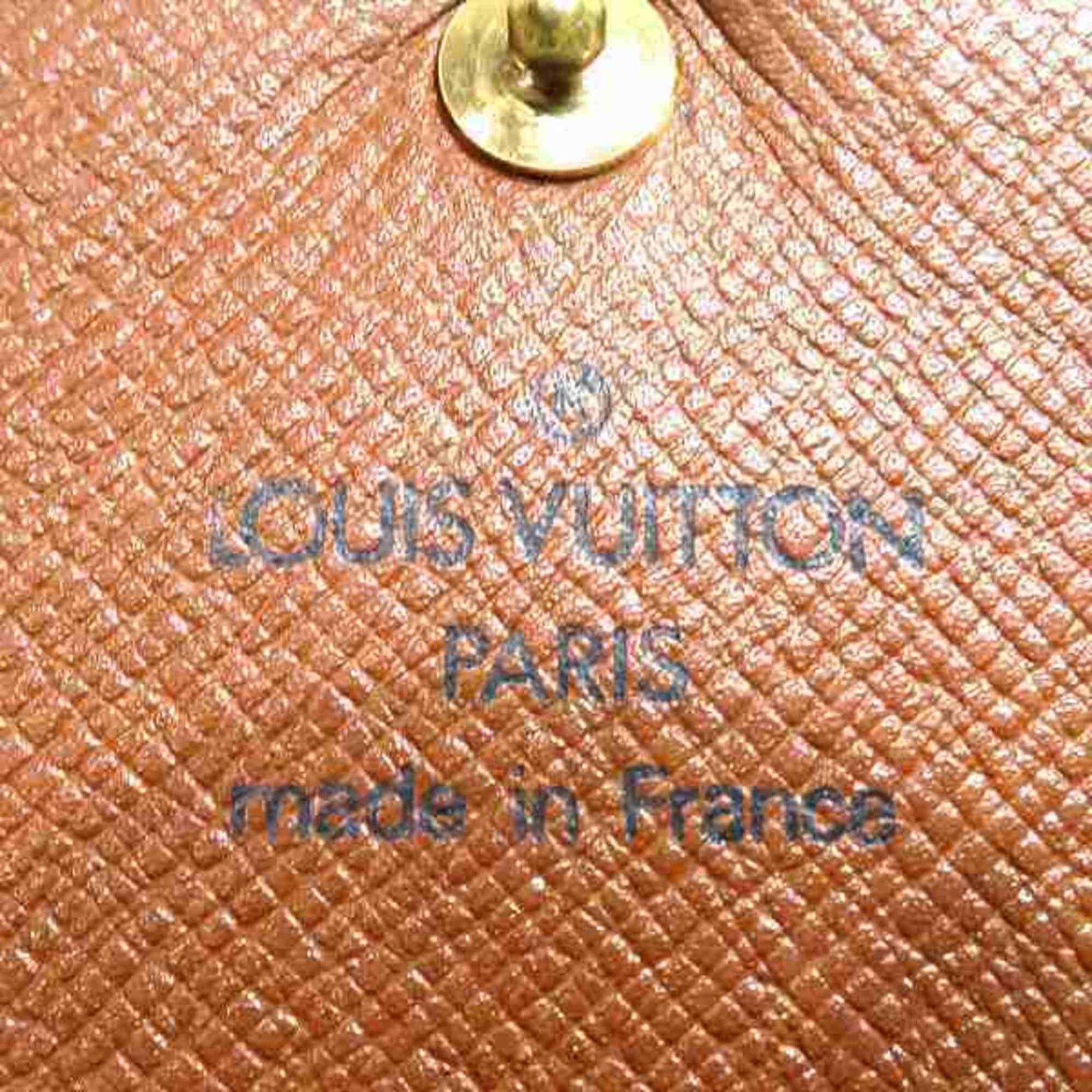 LOUIS VUITTON Monogram Portomonevier Tresor M61730 Bifold Wallet Unisex