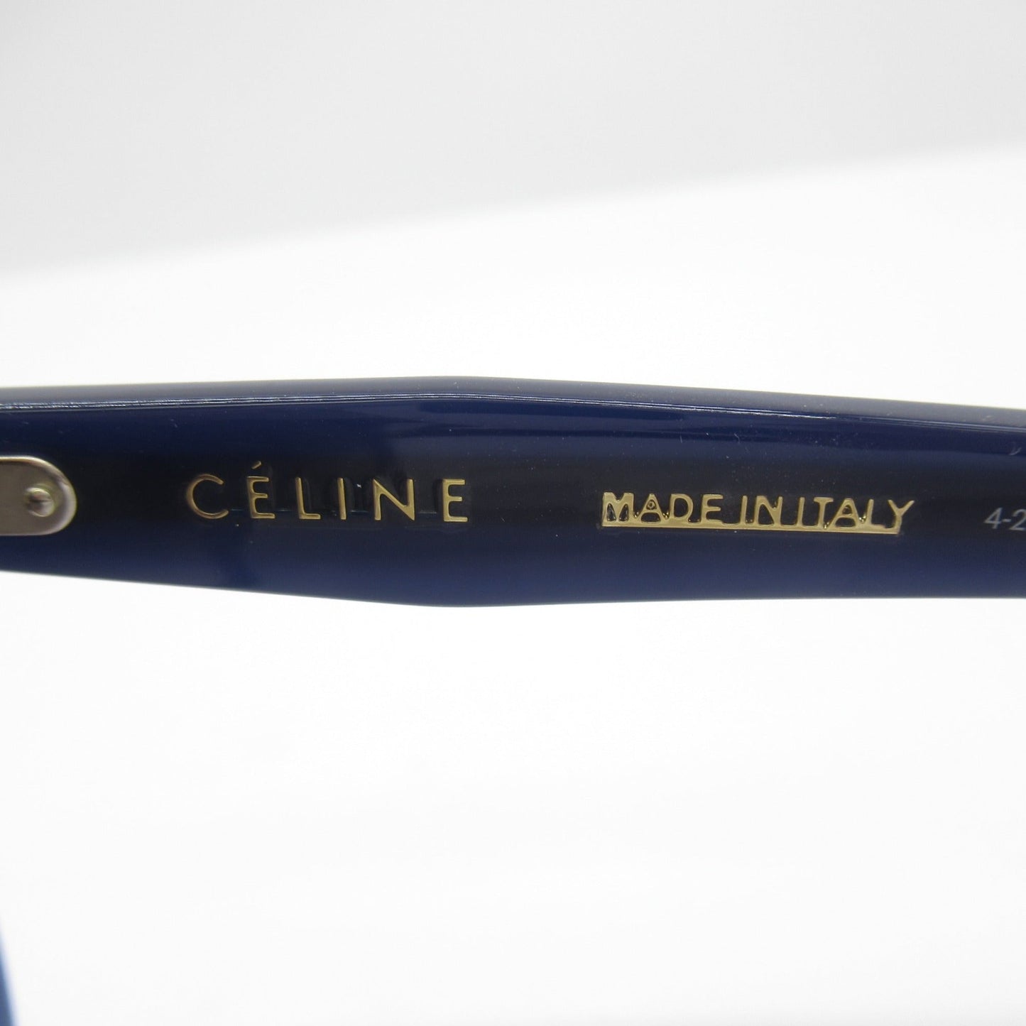 Celine sunglasses Blue Plastic 40048F 84F