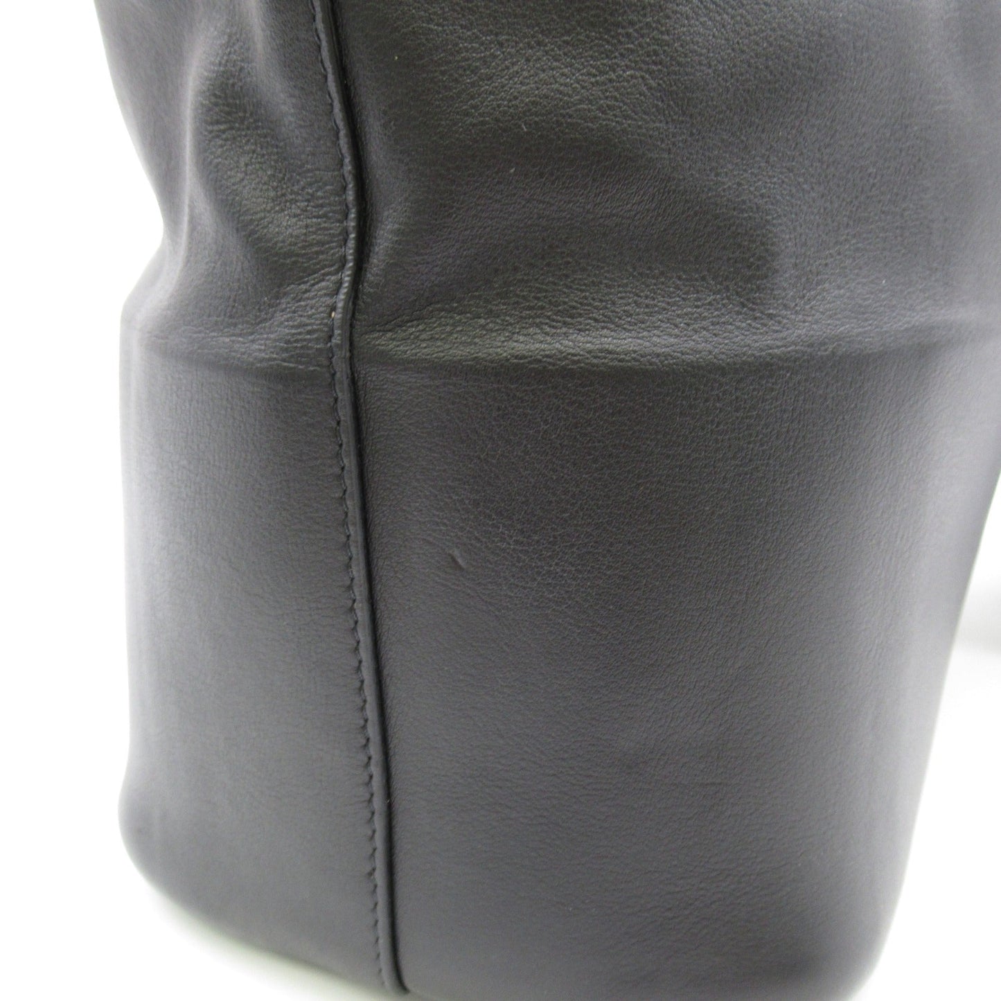 Celine bucket bag medium Black leather