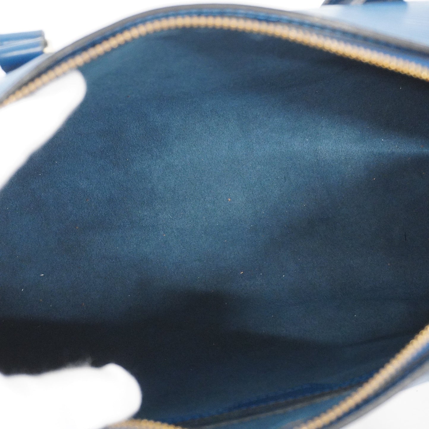 Louis VuittonAuth Epi Sufro M52227 Women's Handbag Toledo Blue
