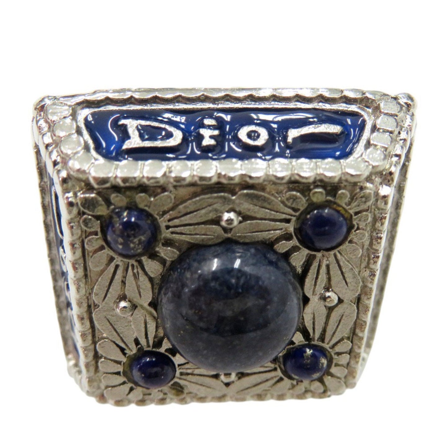 Christian Dior Silver Silver 925 Band Ring ()