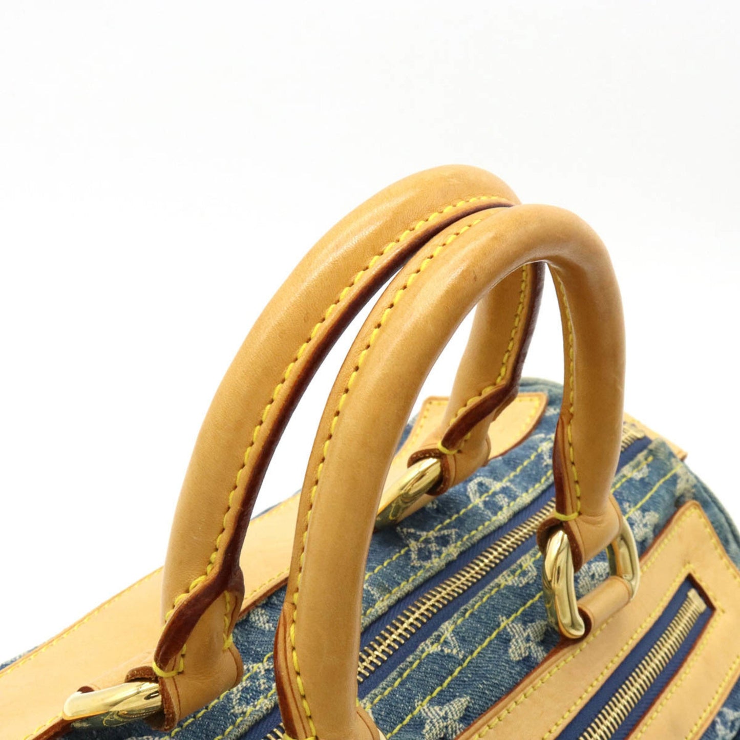 Louis Vuitton Monogram Neo Speedy Handbag Boston Bag Blue M95019