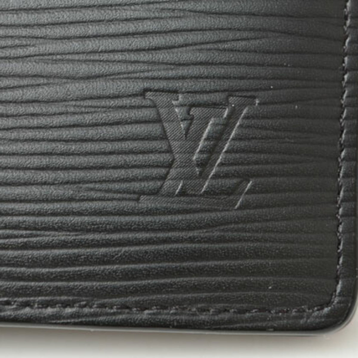 LOUIS VUITTON Wallet Men's Long Portefeuille Brother Epi Noir M60622