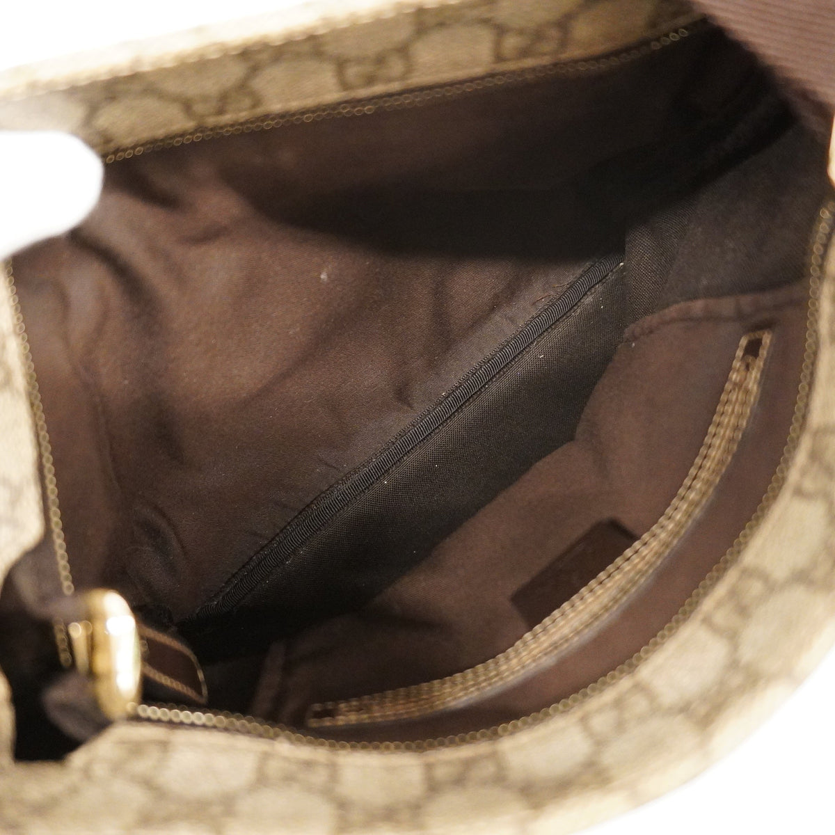 GUCCI GG Supreme 295257 Women's Shoulder Bag Beige,Brown