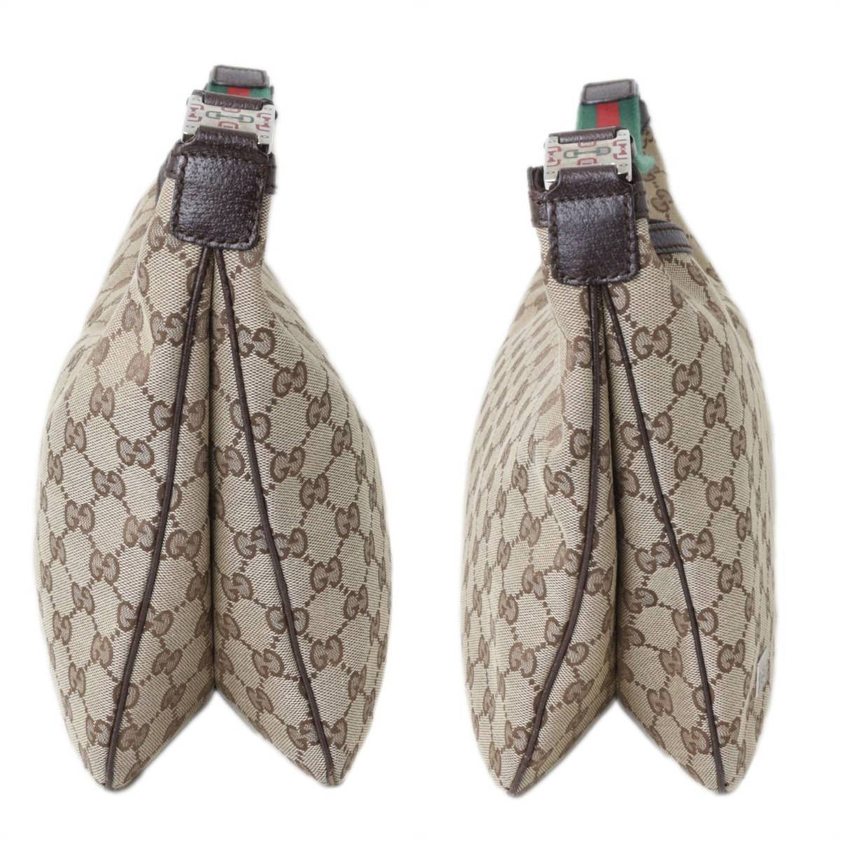 GUCCI Shoulder Bag Sherry Line GG Canvas