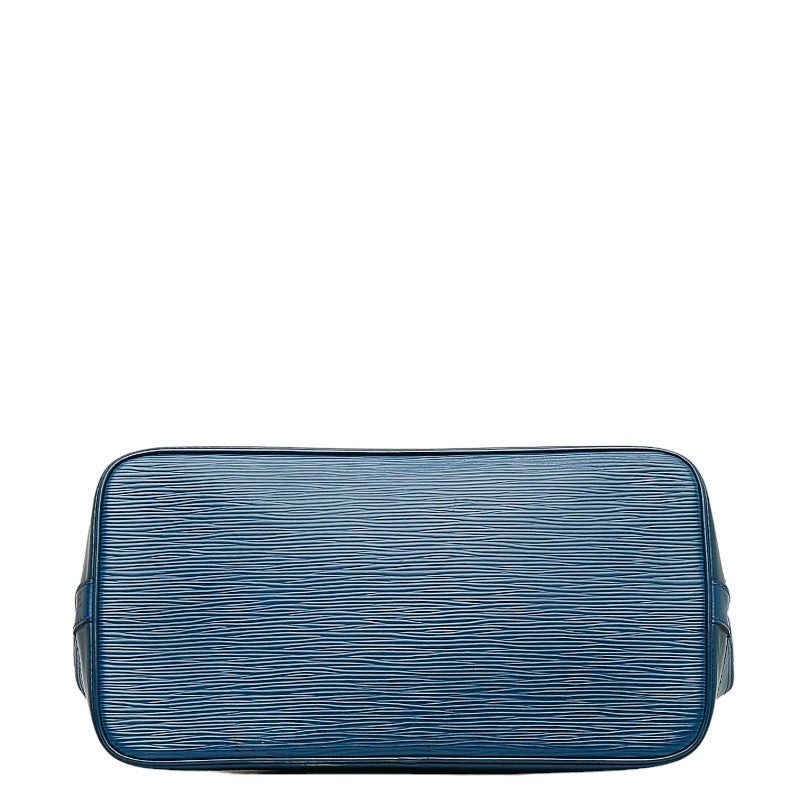 Louis Vuitton Epic Alma Handbag M52145 Trad Blue Leather Louis Vuitton