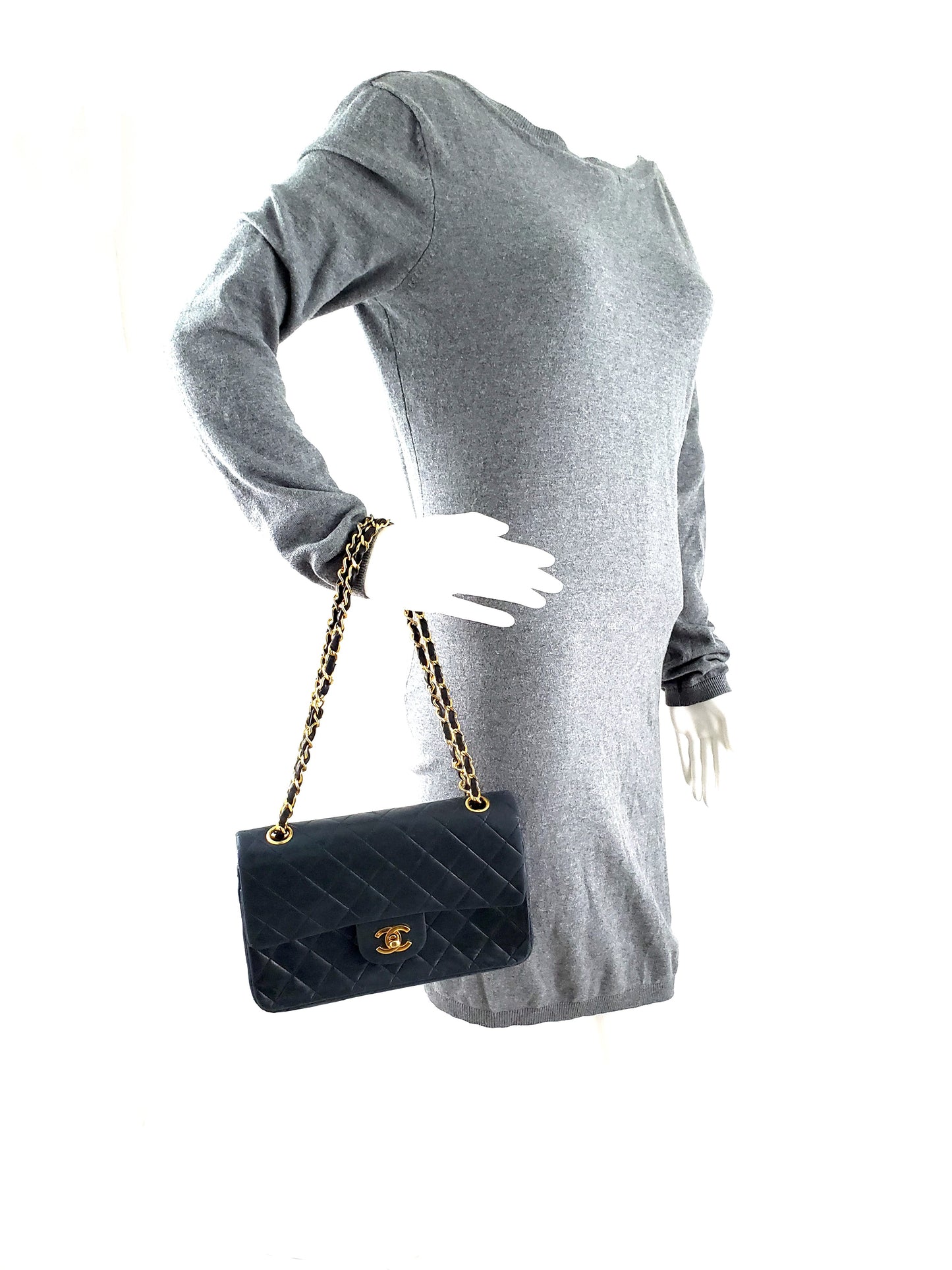 Chanel Vintage Quilted Classic Double Flap