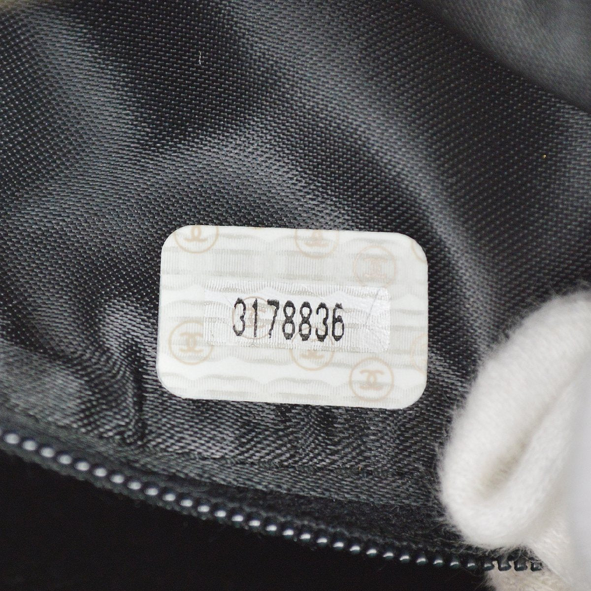 CHANEL 1994-1996 Black Satin Diamond Camera Bag Mini 82564