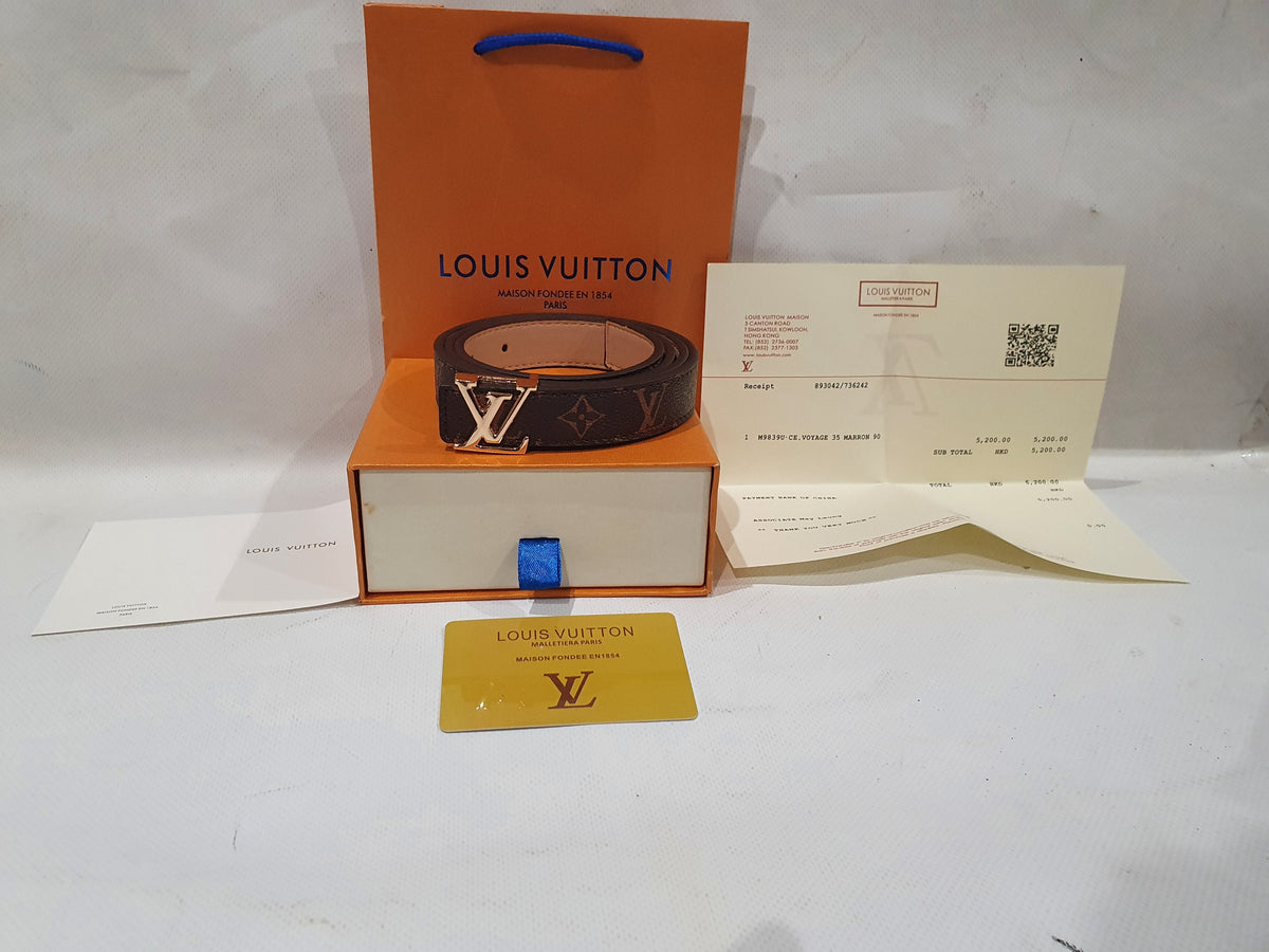 Louis Vuitton thin Belt 2.5cm