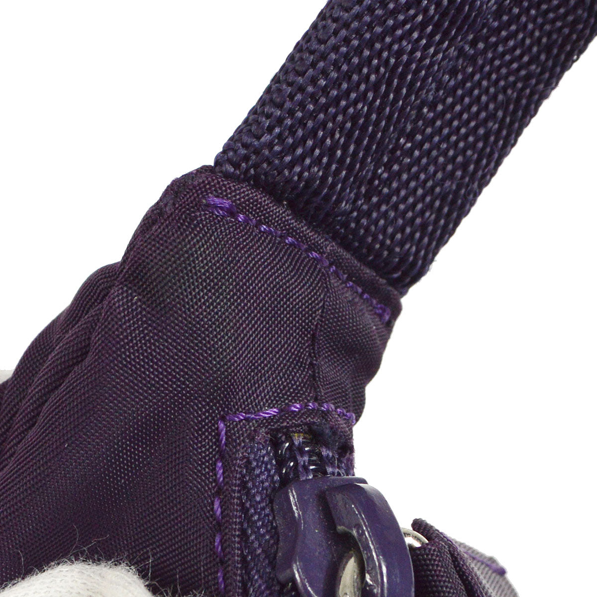 Prada * 26 Hobo Bag Purple Nylon