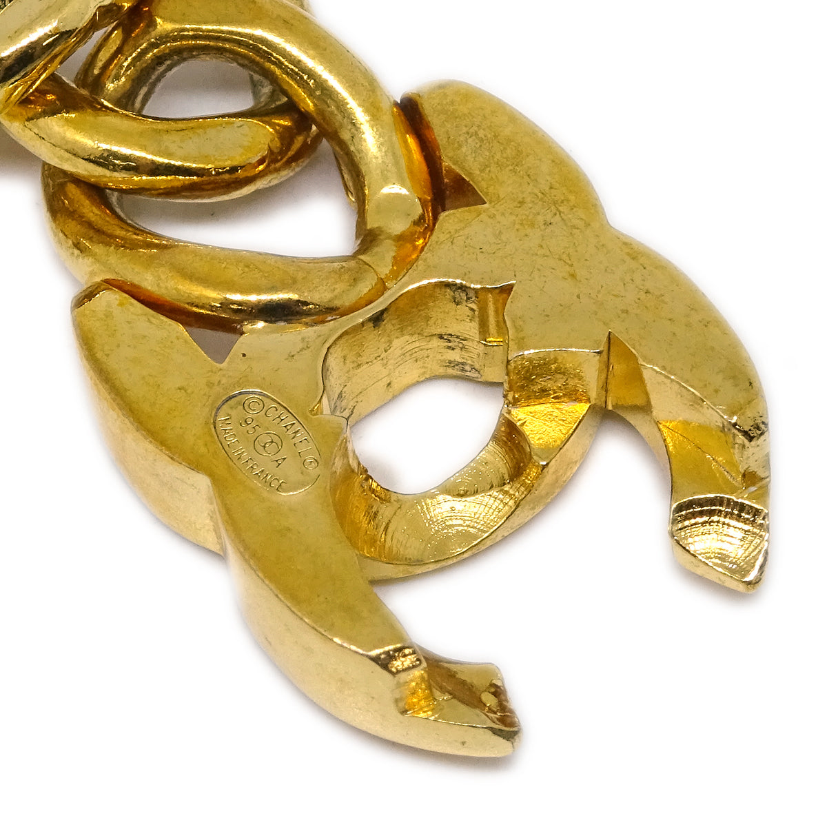 Chanel Turnlock Bracelet Gold 95A