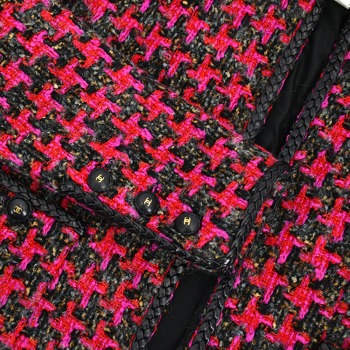 Chanel Setup Suit Jacket Skirt Pink 29 #36