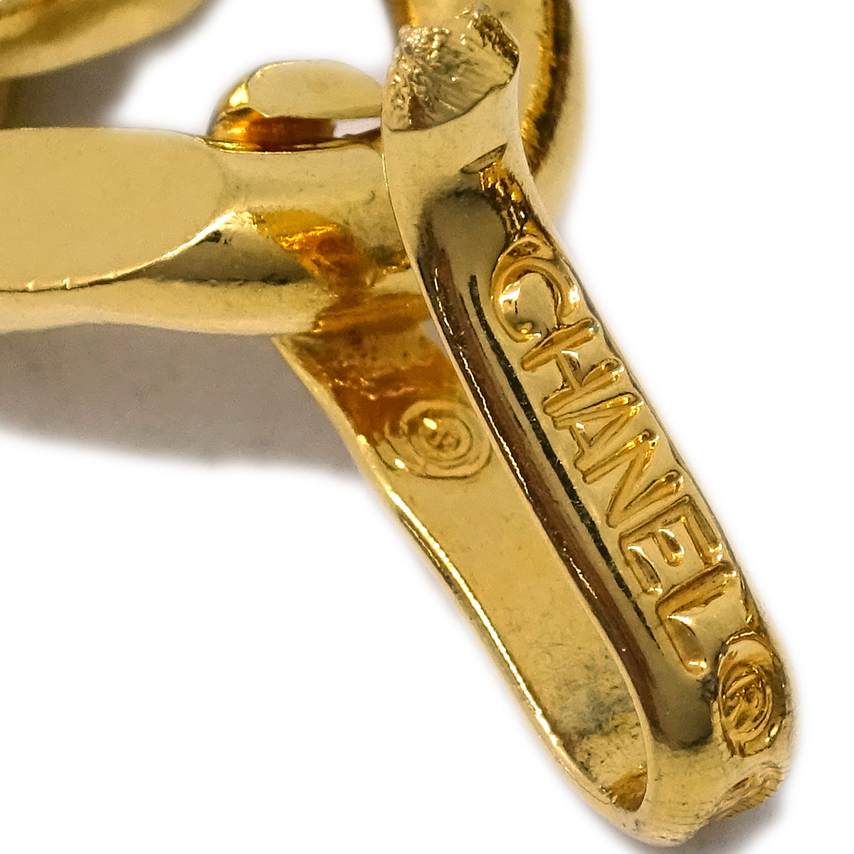 Chanel Medallion Chain Belt Gold Small Good
