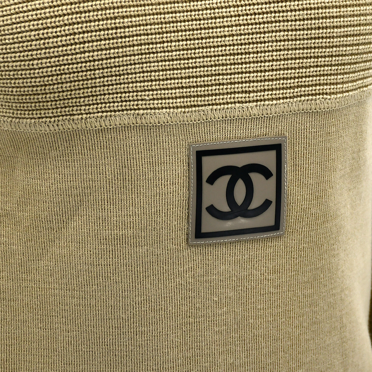 Chanel Sport Line Sweater Beige 02A #38
