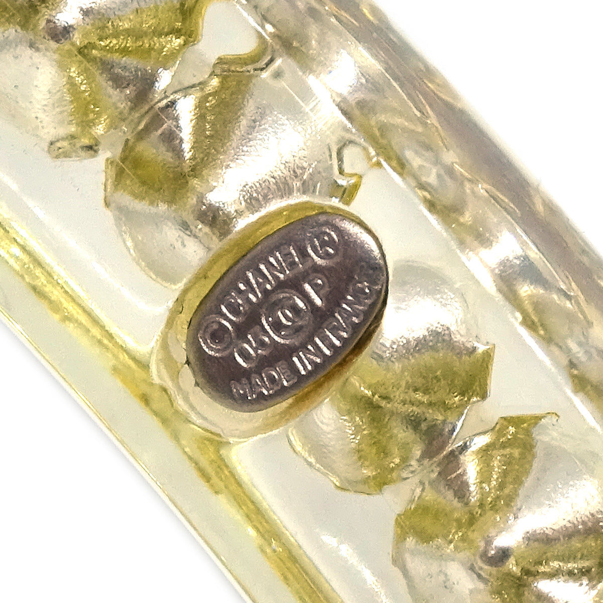 Chanel Bangle Rhinestone Clear 05P