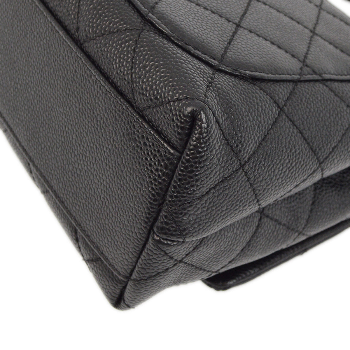 Chanel 2006-2008 Black Caviar Handbag