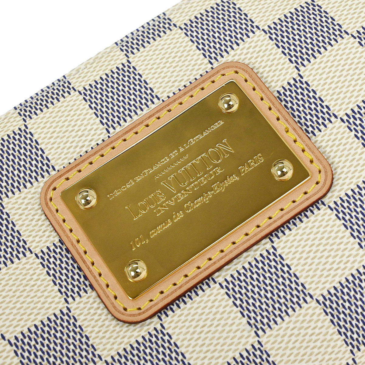 Louis Vuitton 2011 Damier Azur Eva 2way Shoulder Chain Handbag N55214