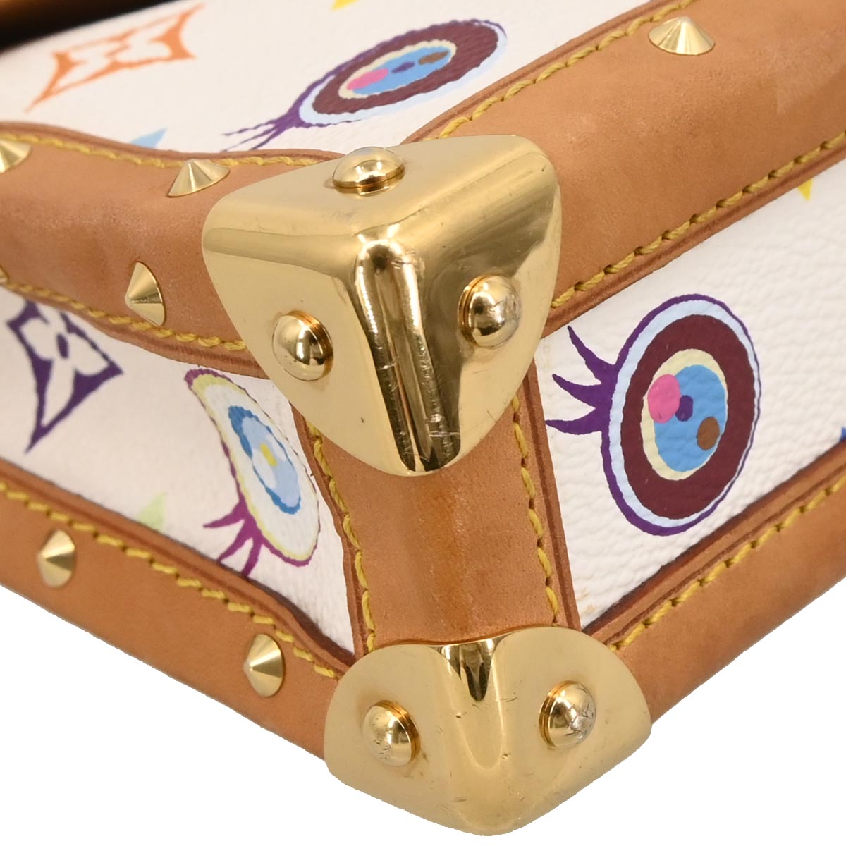 Louis Vuitton 2003 Eye Love Monogram Pochette Eye Miss You M92055
