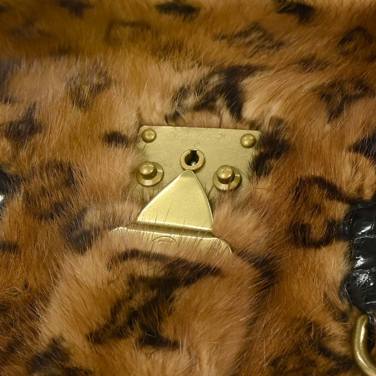 Louis Vuitton 2004 Monogram Mink Handbag
