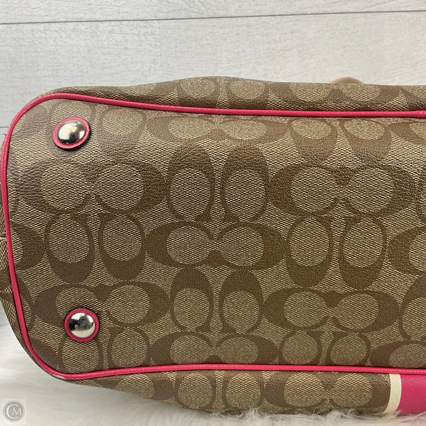 Handbag Designer By Coach, Size: Medium