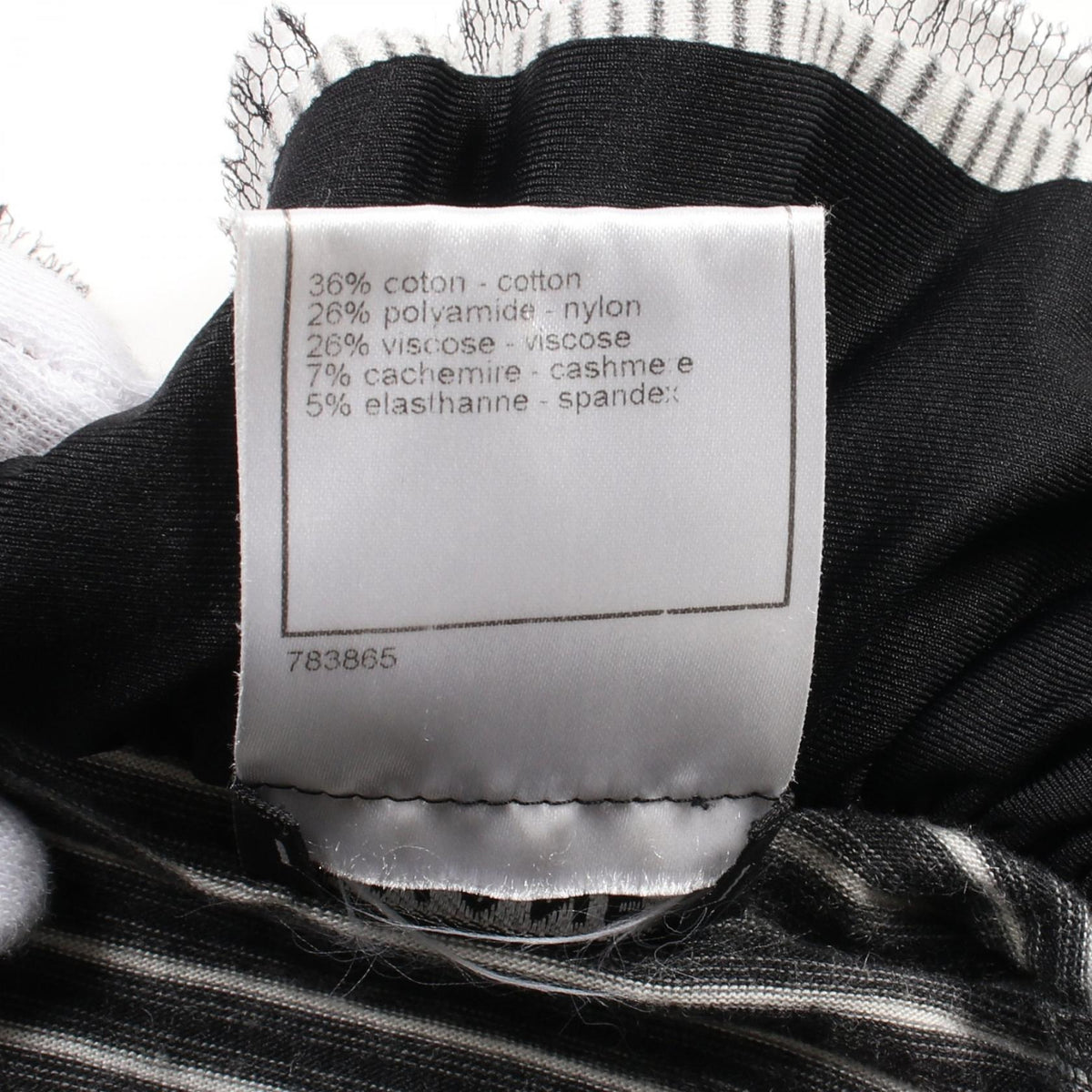 Chanel Cotton Nylon Top