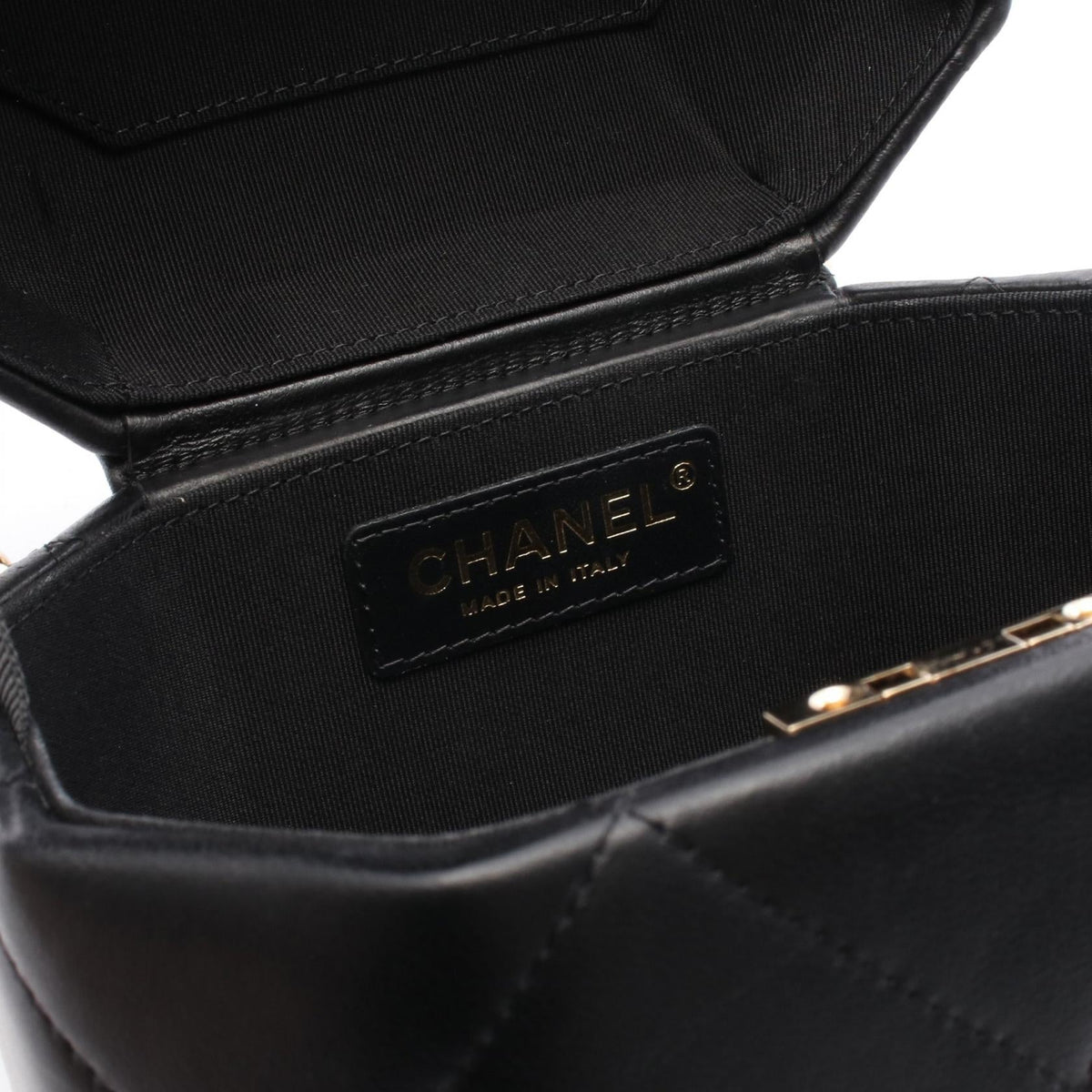 Chanel Matelasse Small Vanity Calfskin Shoulder Bag