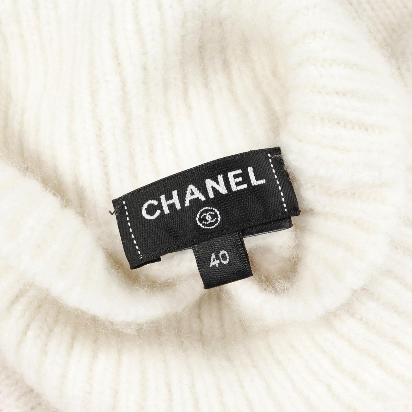 Chanel Coco Mark Cashmere Silk Knitwear