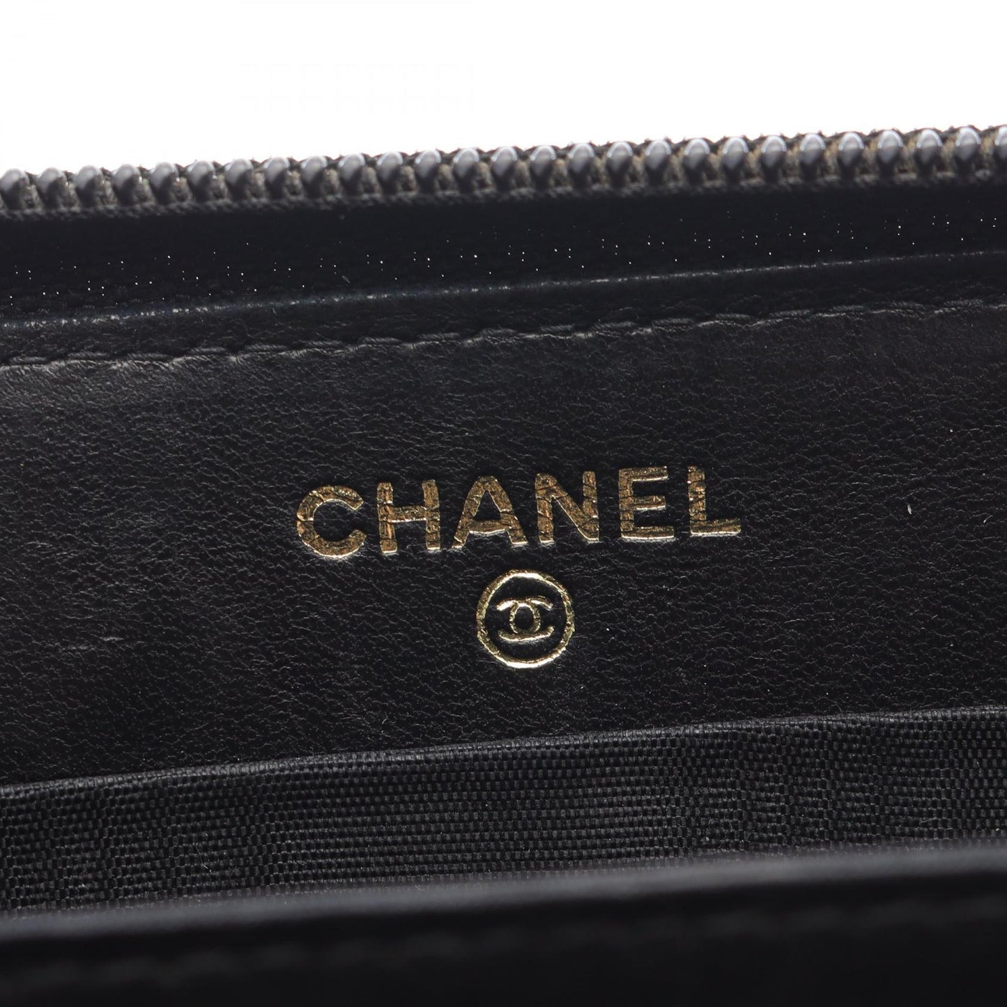 Chanel Coco Mark Calfskin Long Wallet