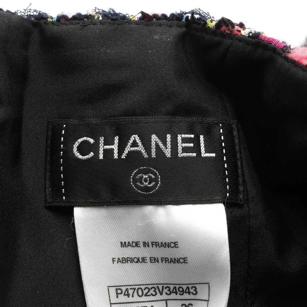 Chanel Tweed Wool Cotton Nylon Skirt