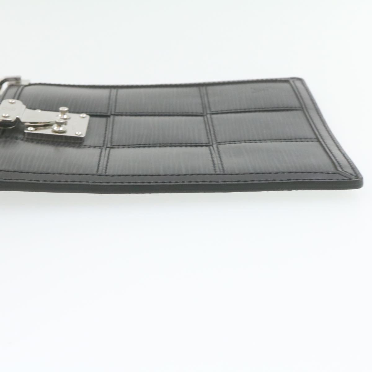 LOUIS VUITTON Epi Stretch Mojito Shoulder Bag Pouch Black M54612 LV Auth 21016