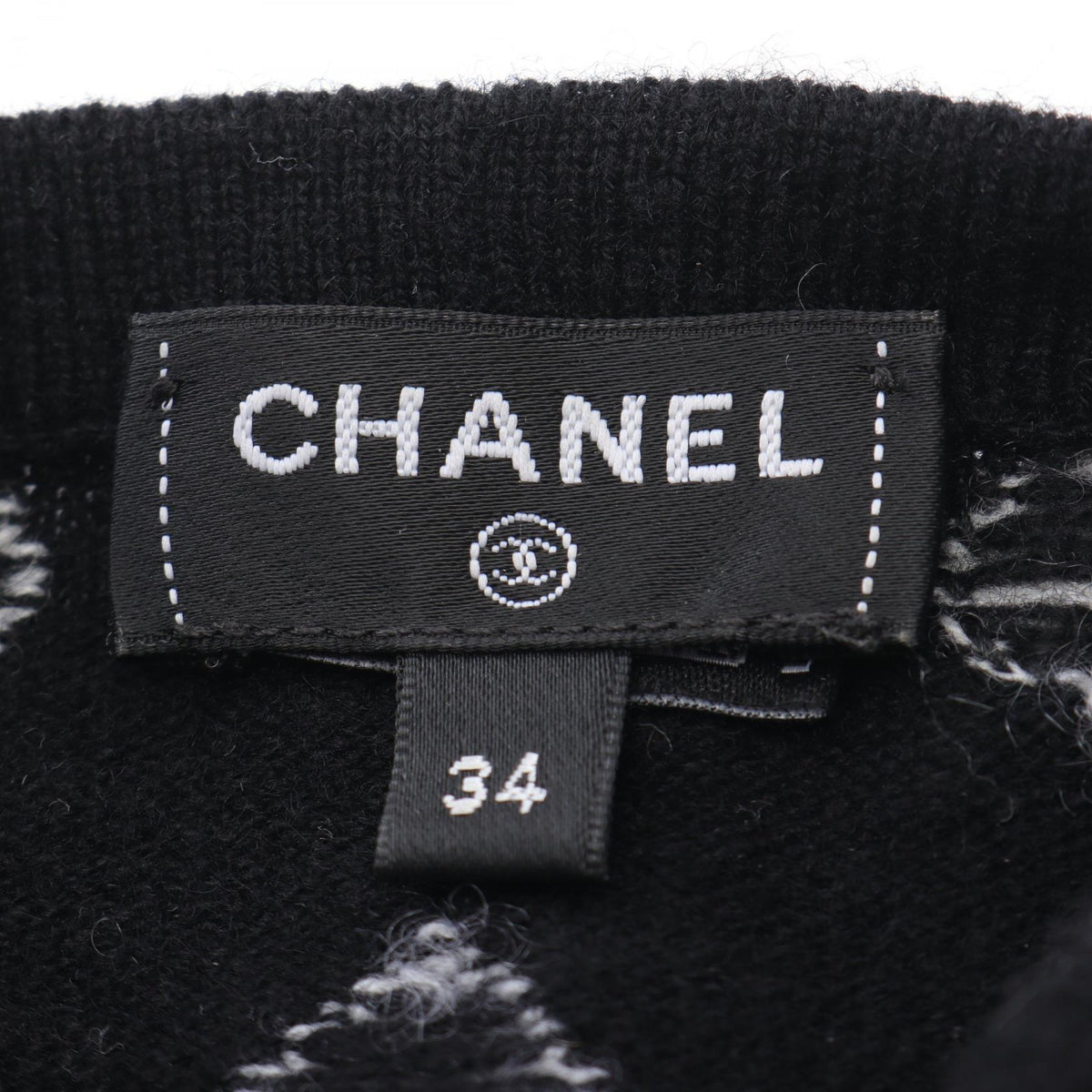 Chanel P75022K10748 Cashmere Bustier Top