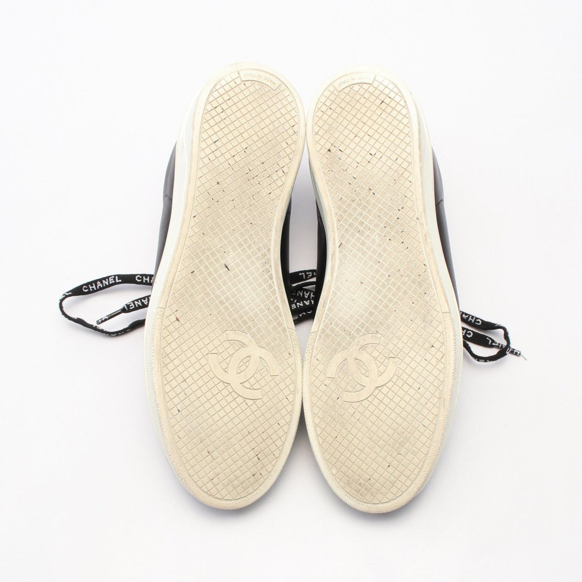 Chanel Coco Mark Leather Sneakers