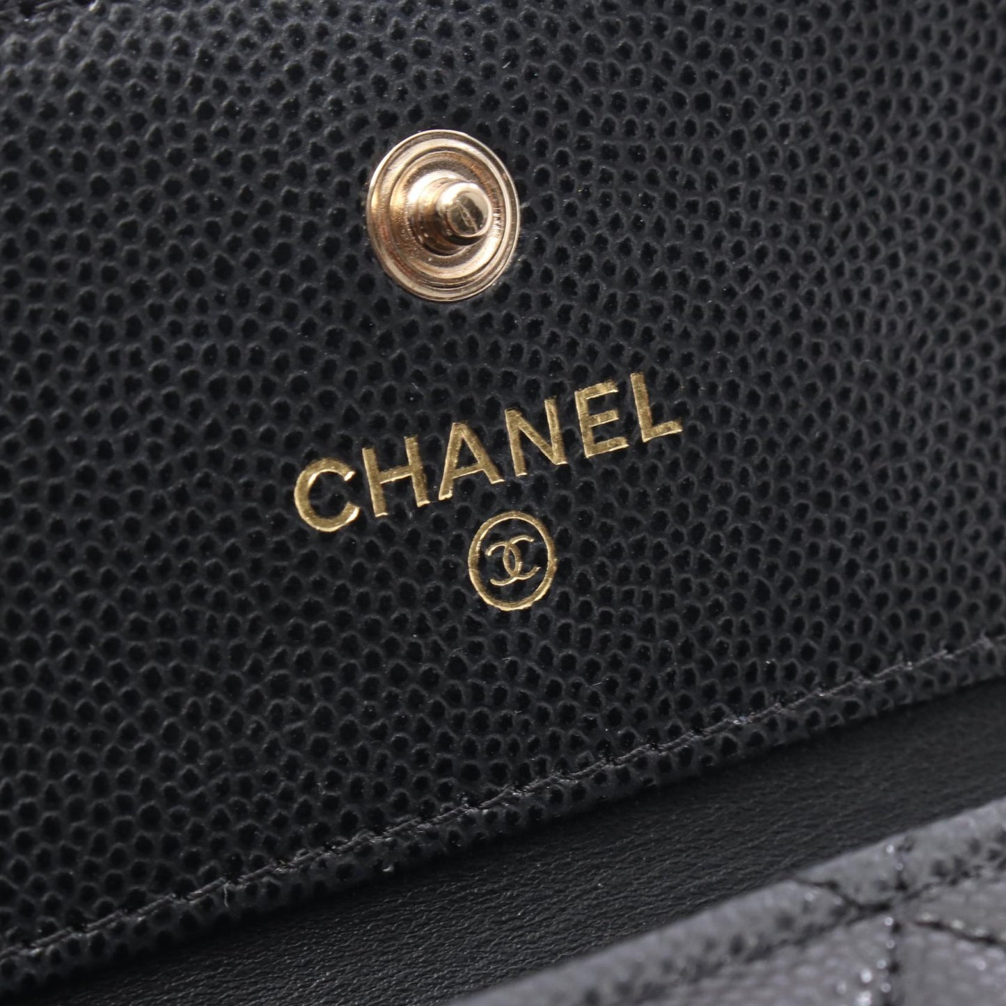Chanel Matelassé Caviar Skin Wallet