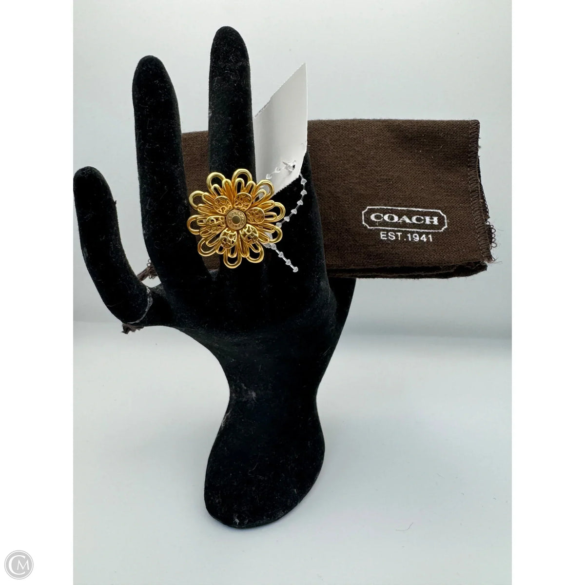 Ring Designer By Coach, Size: 6