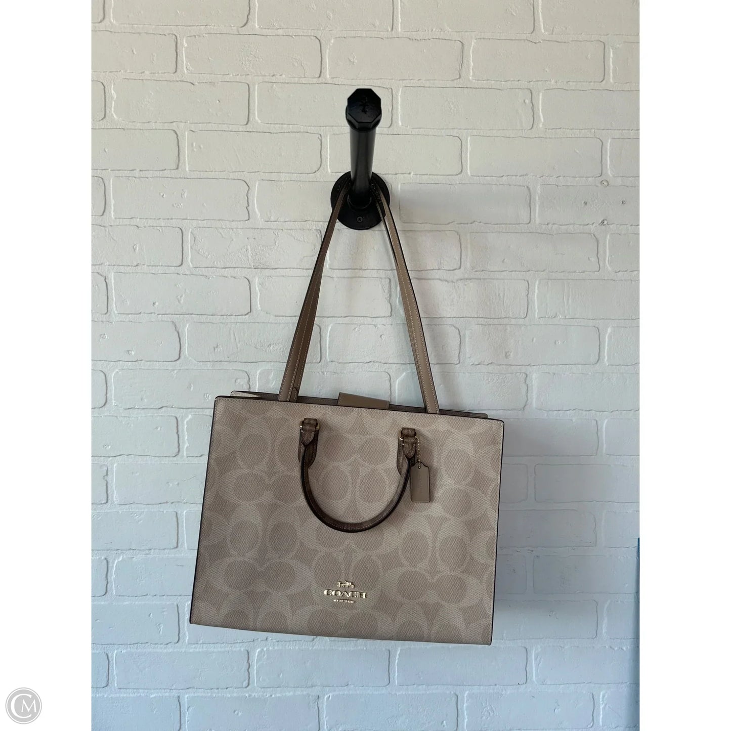 Tote Designer By Coach, Size: Large