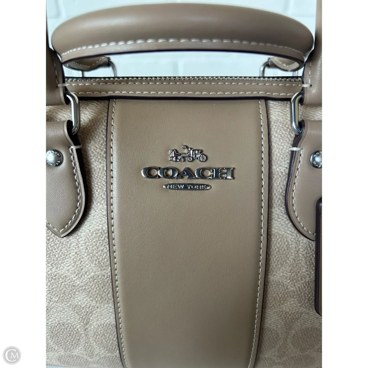 Handbag Designer By Coach, Size: Small